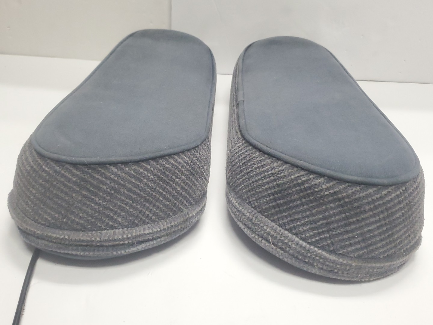 87-91 Ford F150 250 Bronco Bucket Seat Captain Chair Arm Rest Set Blue Cloth OEM