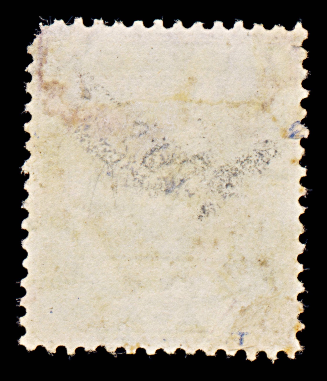 8046: Ceylon SG354 1r Violet & Yellow 1923 Sc#241a Mi201 Used C£50