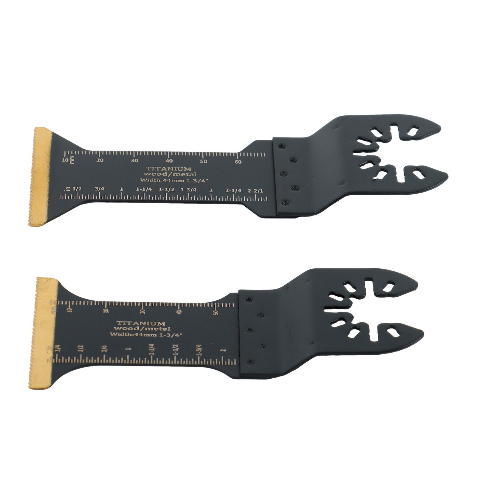 20 PCS Titanium Oscillating Tool Blades Metal Cutting Universal Multitool Blades