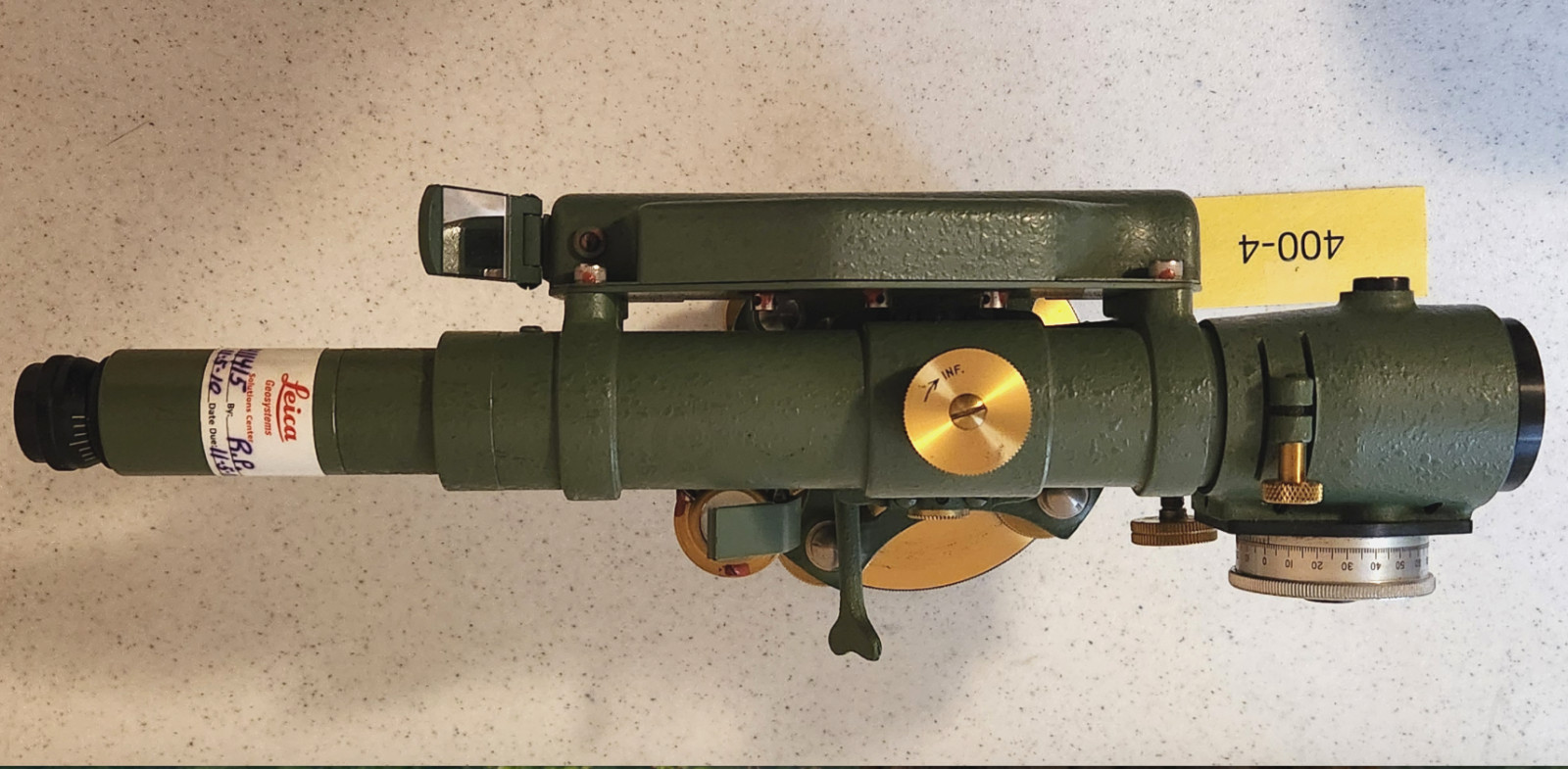 Cubic Precision K&E 71-3012 Optical Level 1 arc sec.. Includes 71-1111 opt mic