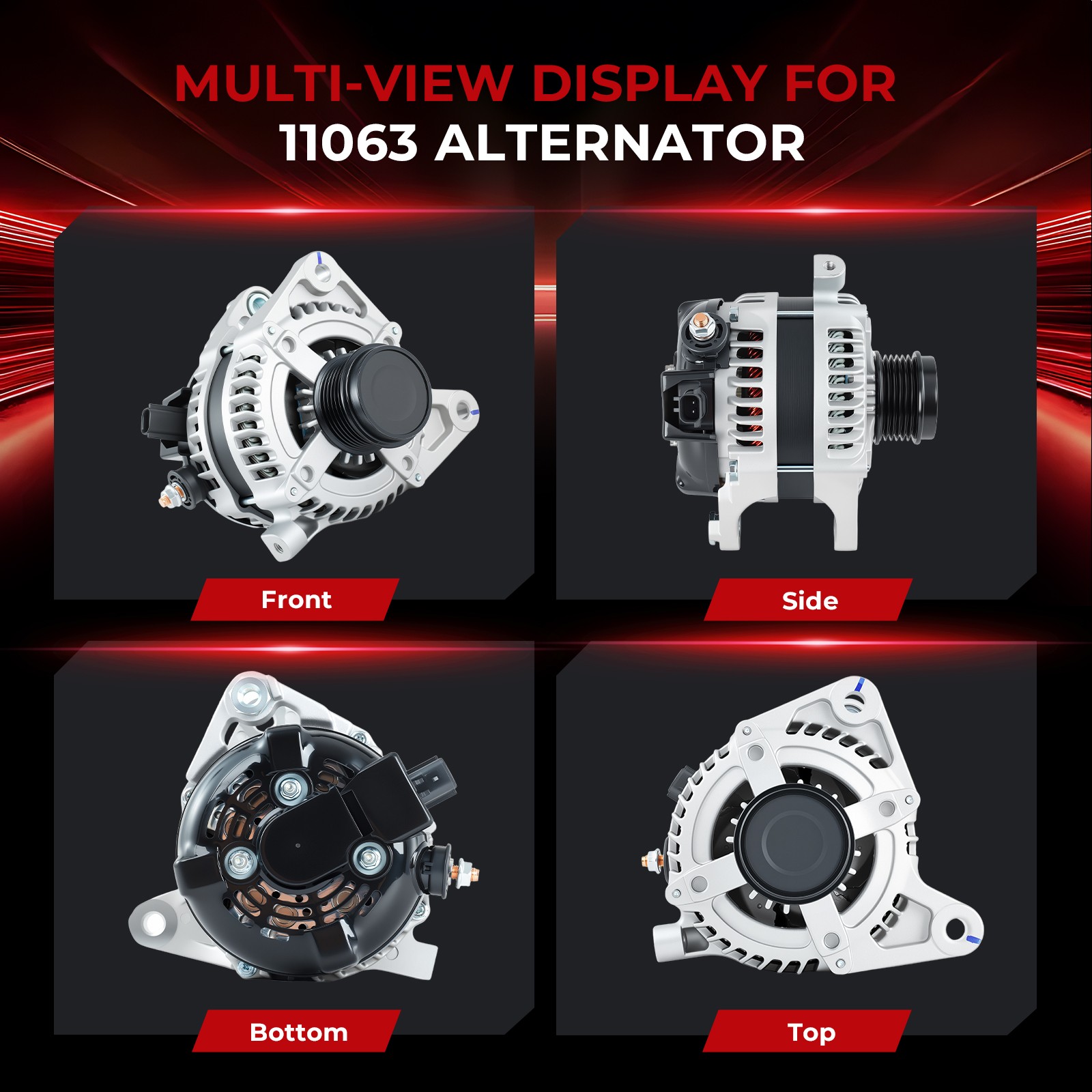 Alternator For Chrysler Pacifica 3.5 3.5L 2004-2006 11063 421000-0140 90295485