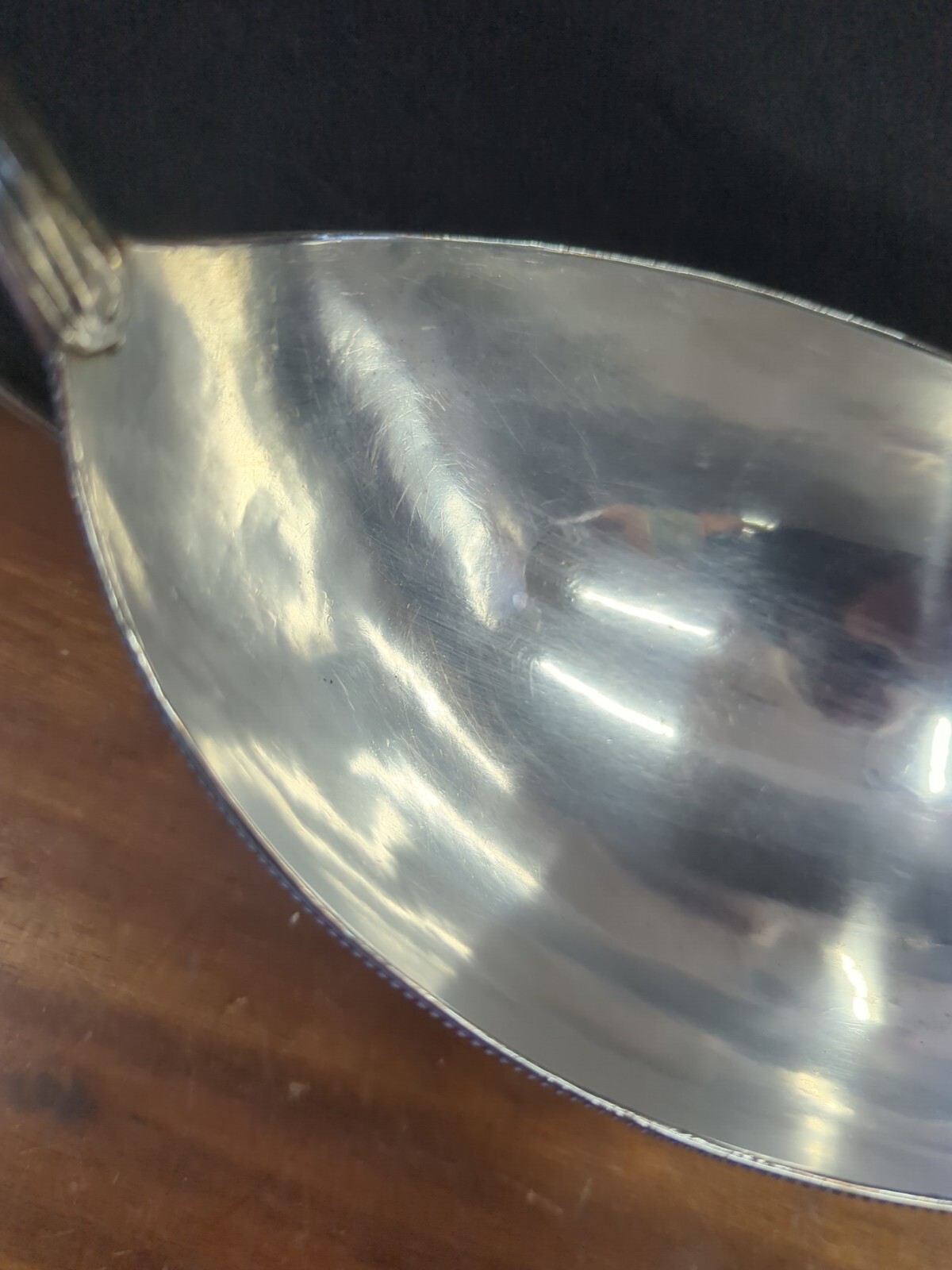 Antique English Silver Plate Georgian Style Sauce Tureen John Scofi London