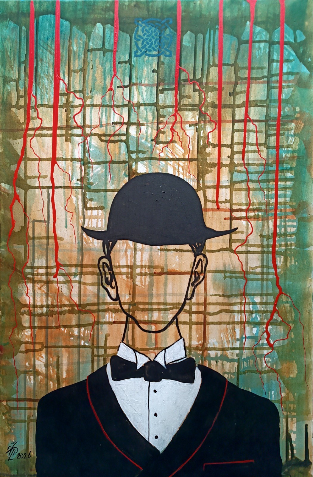 ORIGINAL Oil Painting canvas modern CONTEMPORARY ART surrealism Pronkin 2026 INV