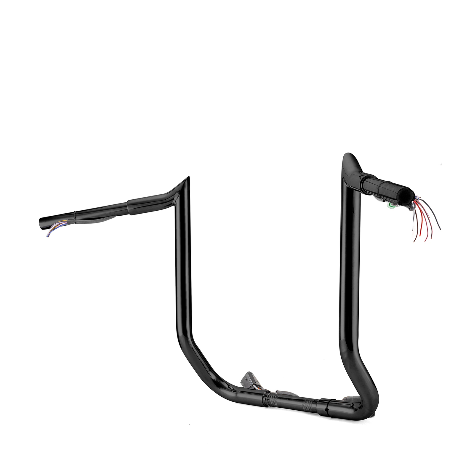 14" Pre-Wired Meathook Bar Handlebar For Harley Street Glide Electra Glide 08-13