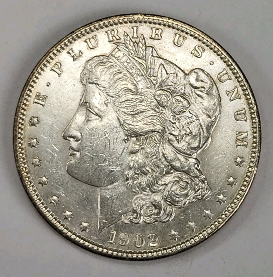 1902 Morgan Silver Dollar 90% SILVER $1 Coin New Orleans