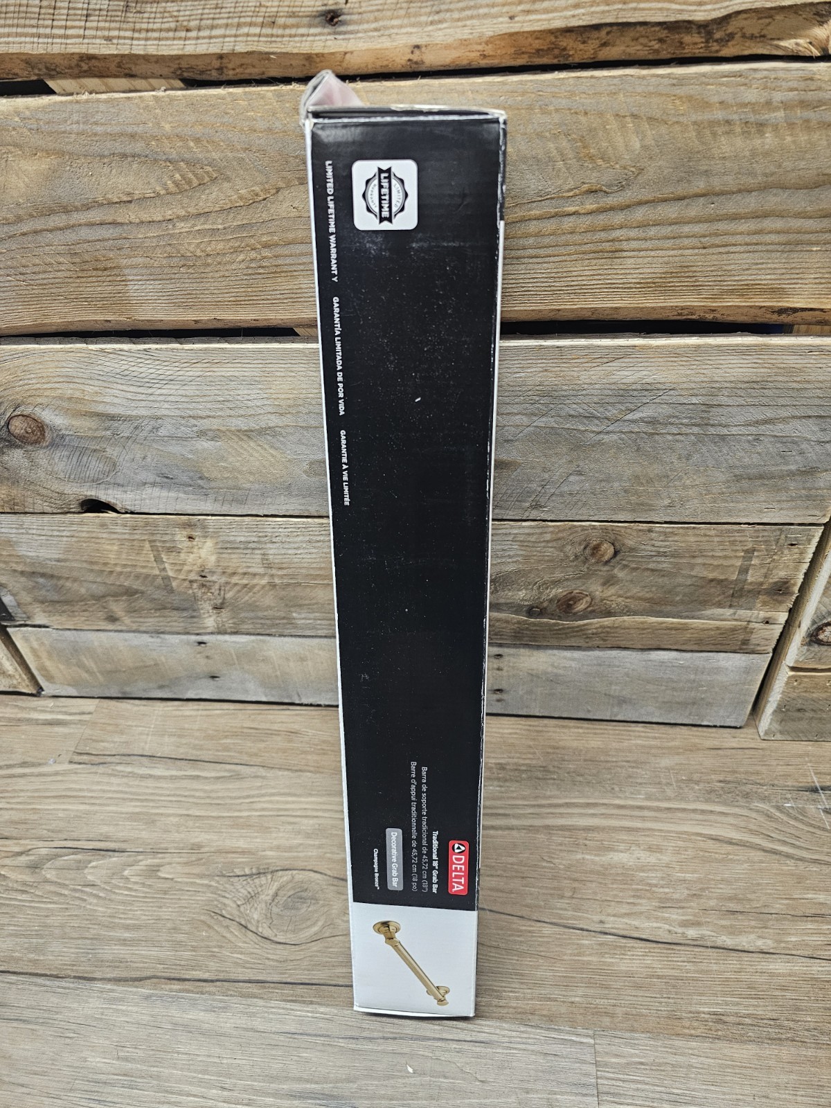 Delta 41618 18" Traditional Grab Bar - Champagne Bronze