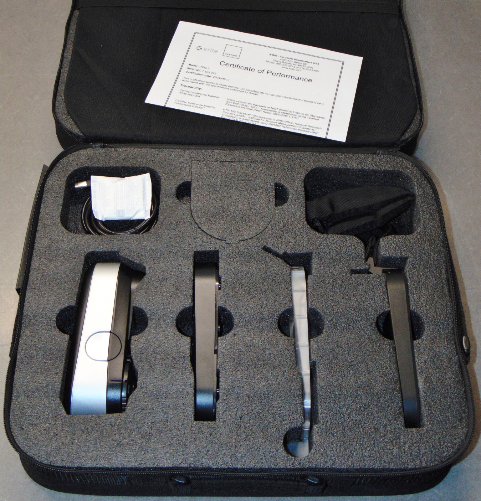 NEW EFI ES-3000 FIERY Spectrophotometer Kit with Software