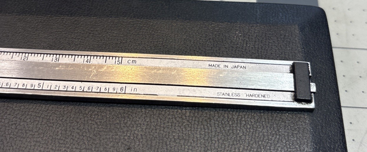 NSK Precision 6" Dial Caliper .001” w/ Case Machinist Tools Japan