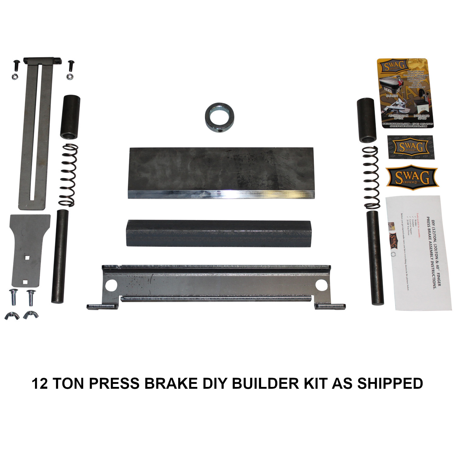 SWAG Off Road 12 TON Press Brake DIY Builder Kit