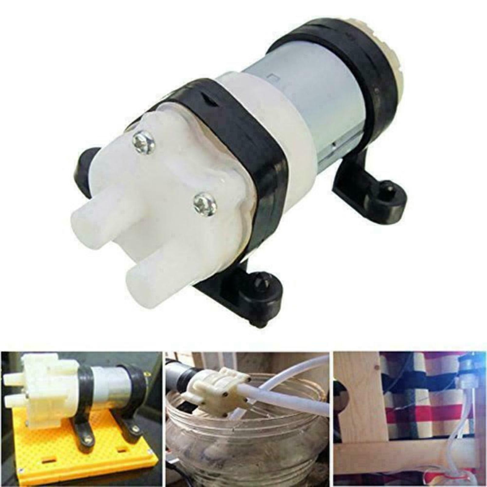 12V DC R385 Mini Aquarium Pump Fish Tank Motor For Diaphragm Pump Water/AIR Pump