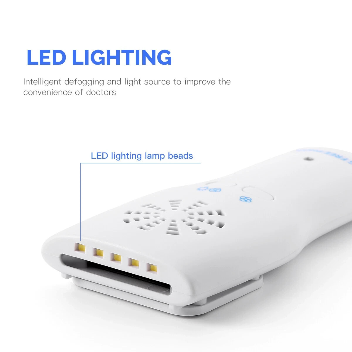 Dental Occlusal Mirror Fog Free LED Oral Intra Photo System 4 Mirrors Anti-Fog