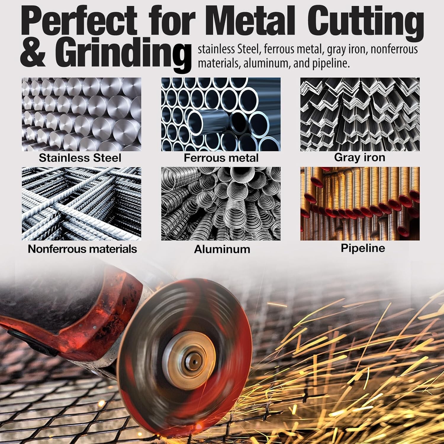 SHALL 50-Pack Cut Off Wheels 4 1/2 x 7/8 Inch,Angle Grinder Fast Cutting Disc