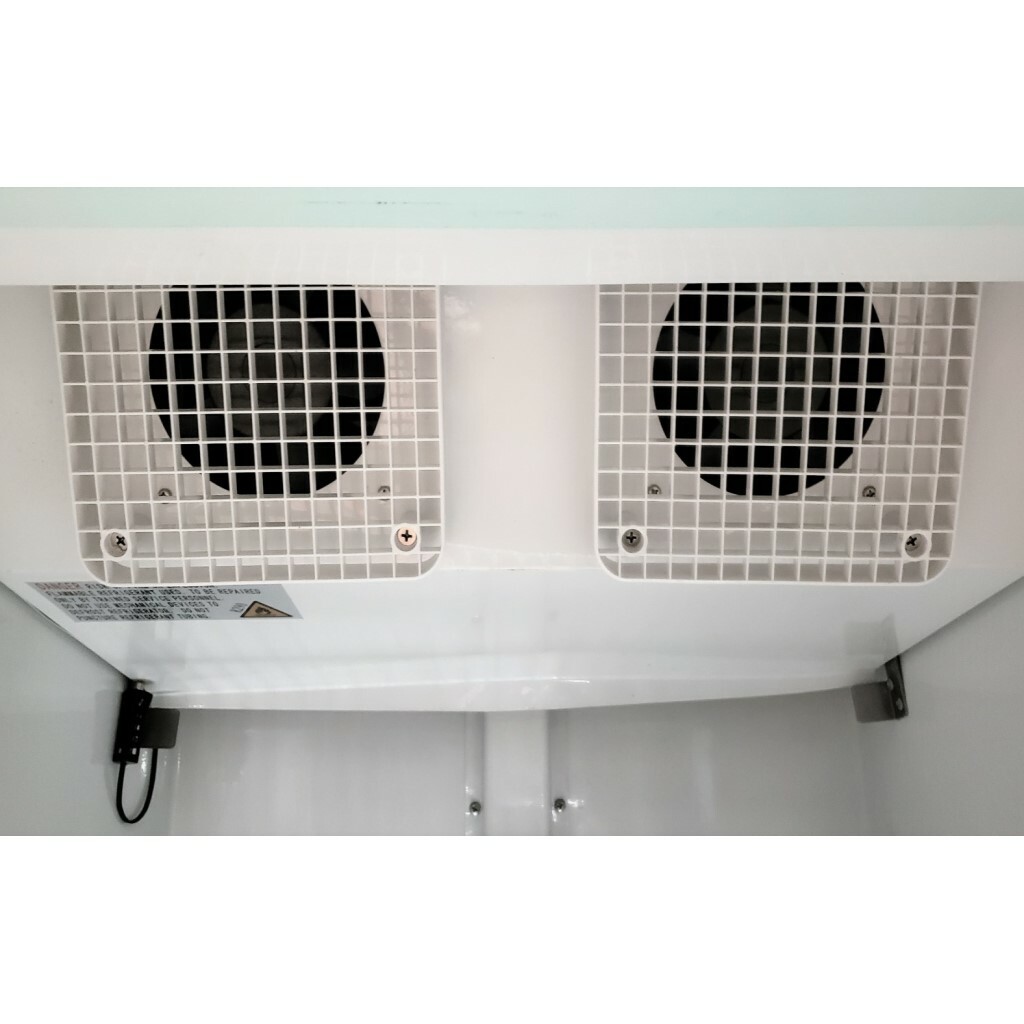 PEAKCOLD Single Glass Door Retail Display Freezer Merchandiser - 13 Cu. Ft