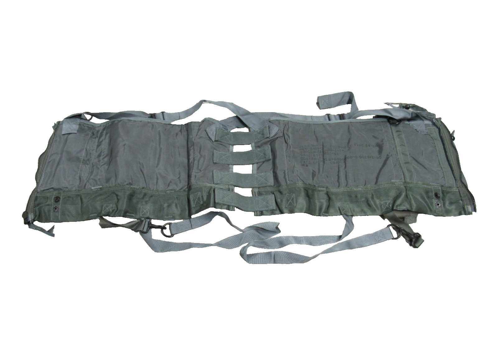 US Navy USMC Aircrew Pilot Survival Vest SV-2B w/ Holster & Knife Sheath NOS