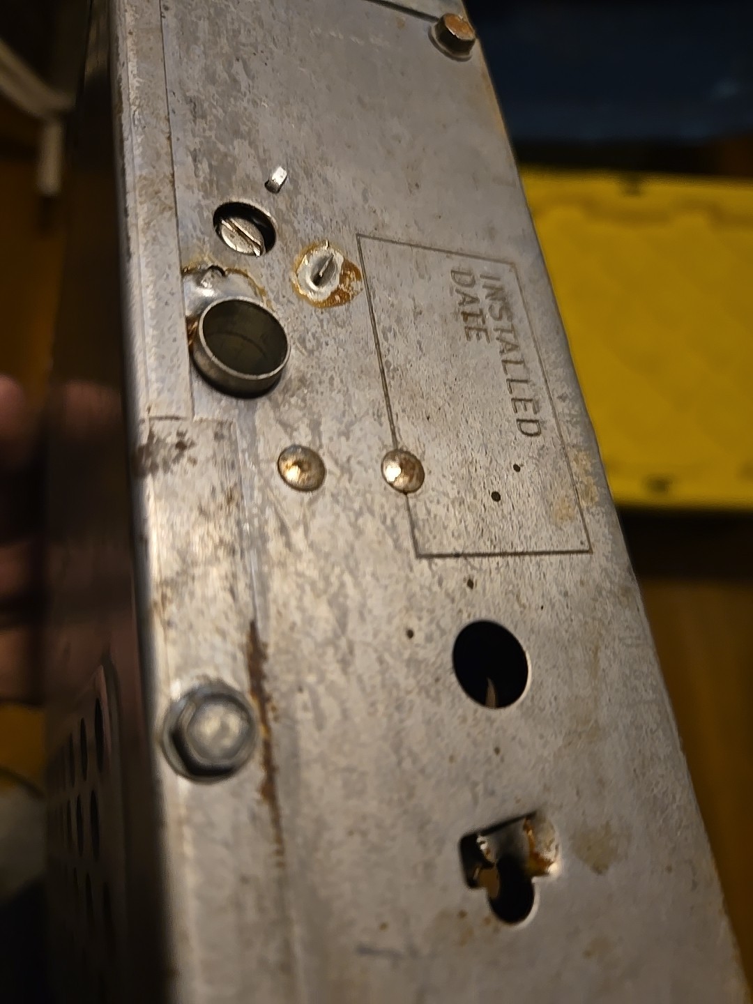 1963-64 Ford Galaxie Fairlane AM Radio XL500 FOMOCO 3TMF 192066 NICE! 12V