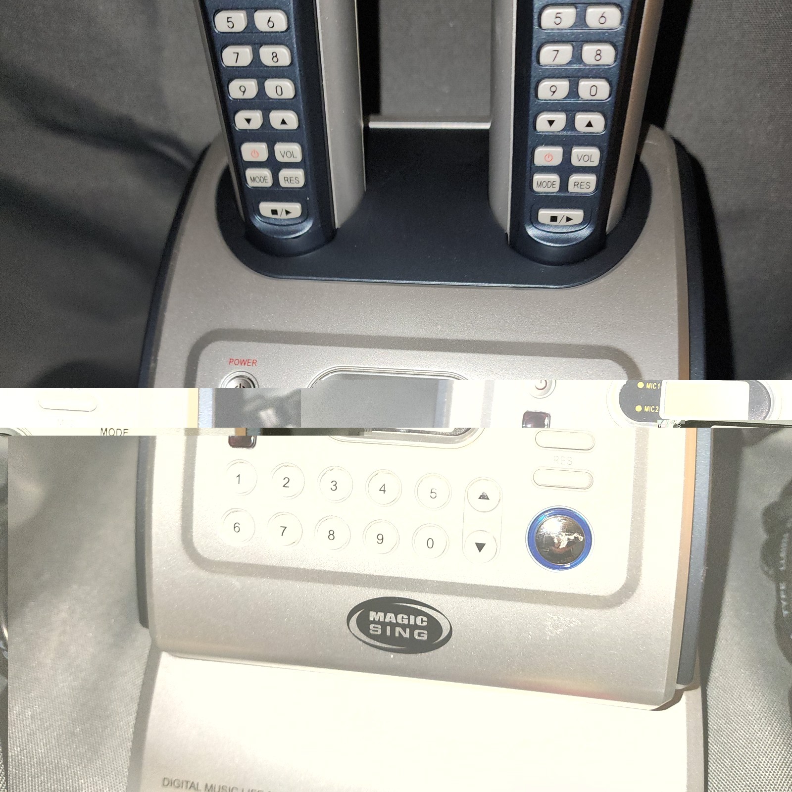 Magic Sing ED-11000 Karaoke w/ 2 Microphones And REMOTE