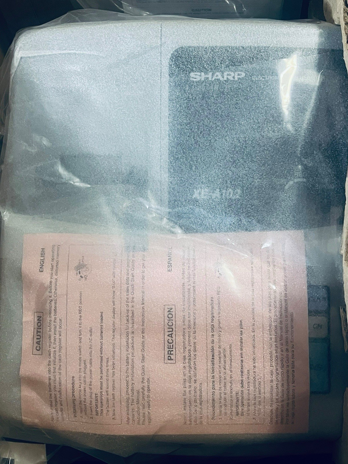 Sharp XE-A102 Business Cash Register XE-A102 NEW