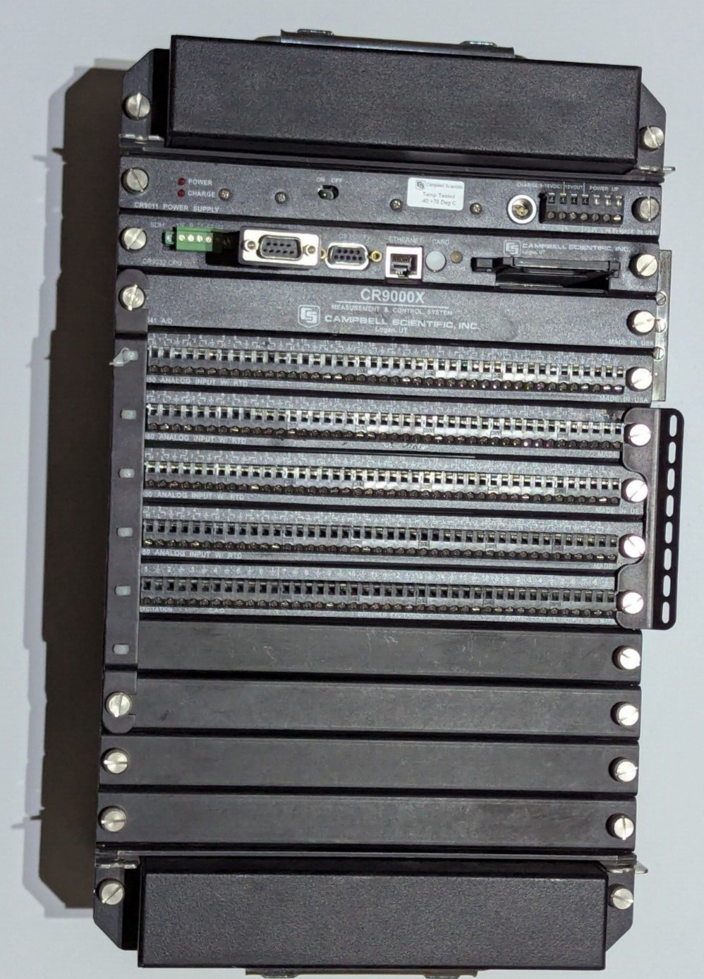 Campbell Scientific CR9000X 128MB modular Measurement & Control System 100Khz