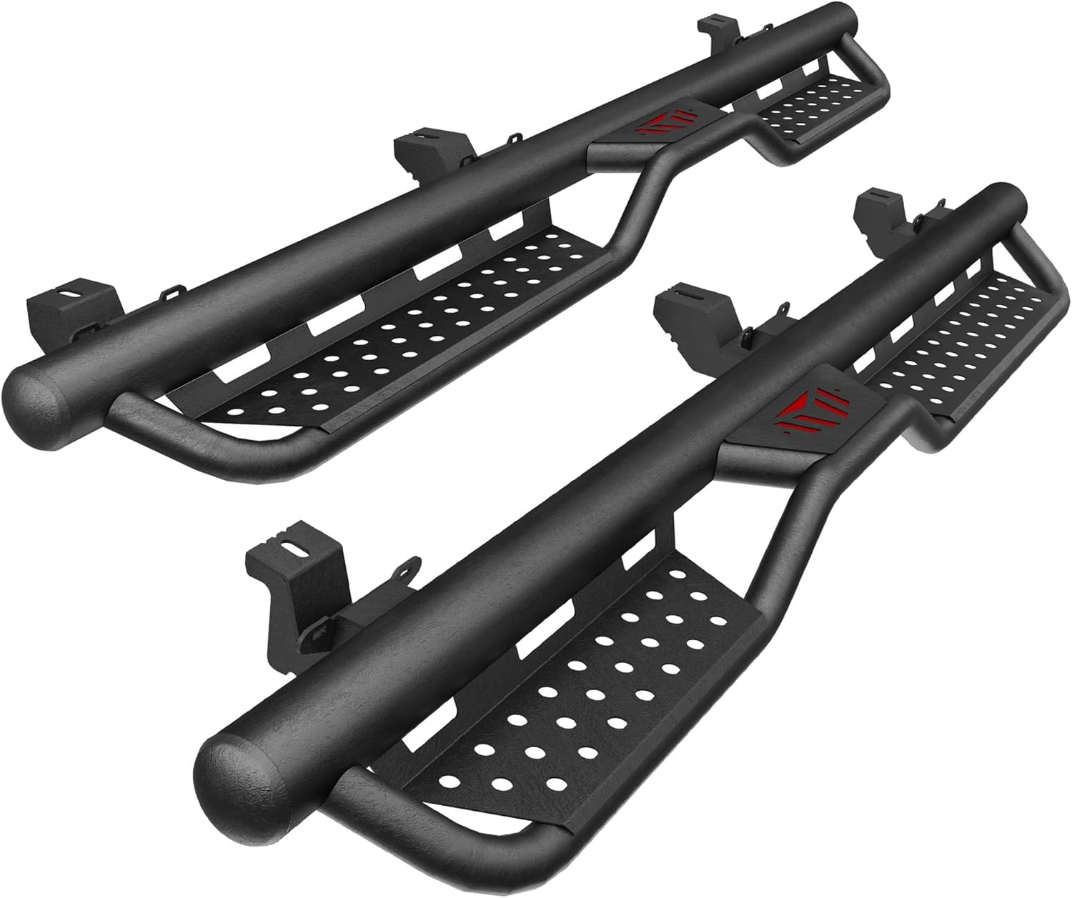 Running Boards Side Steps Compatible with 2007-2018 Wrangler JK 4-Door