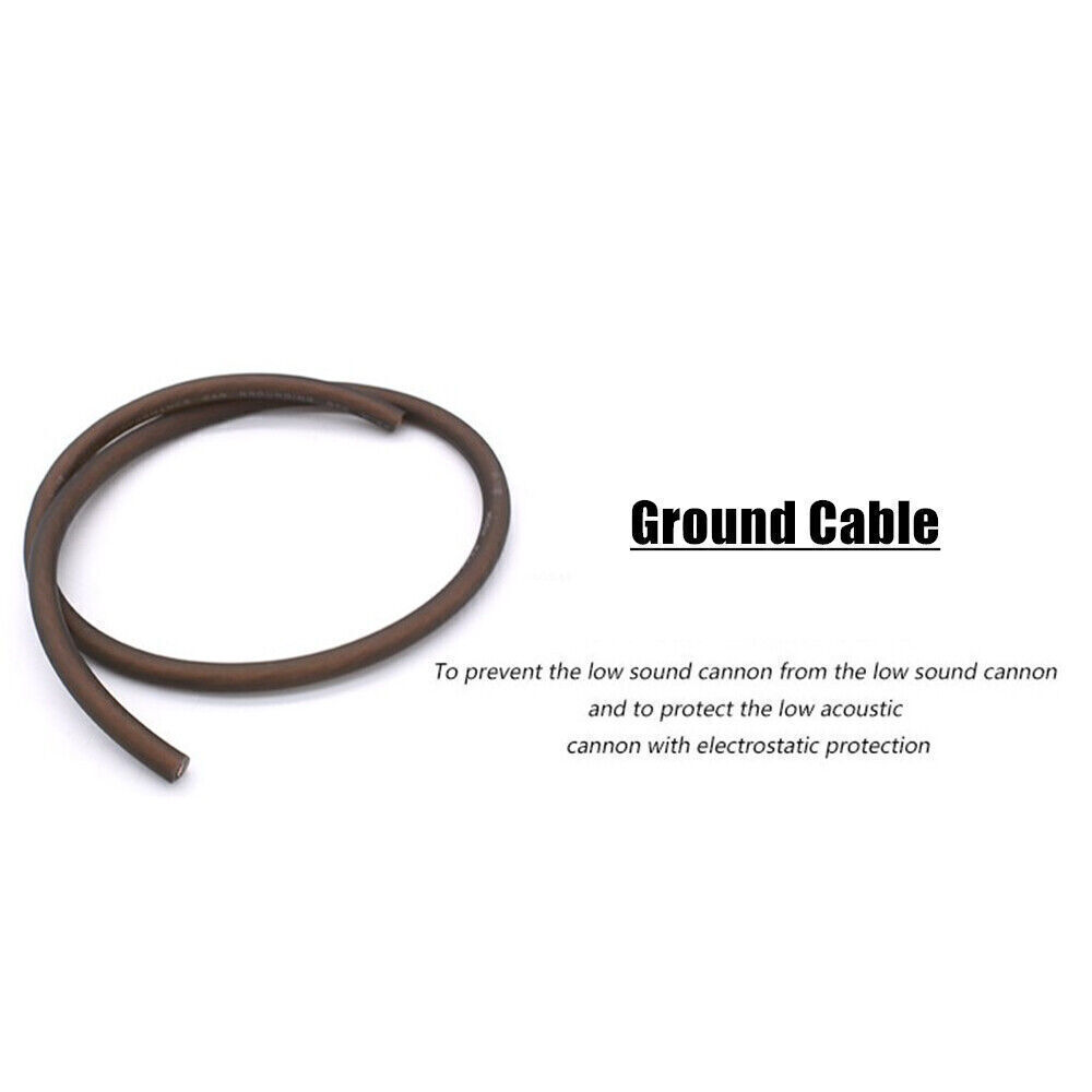 4 Gauge Car Audio Cable Kit Amplifier Install Amp RCA Subwoofer Sub Wiring 2300W