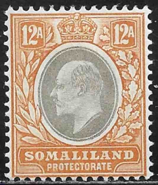 Somaliland Protectorate Scott# 35 MH