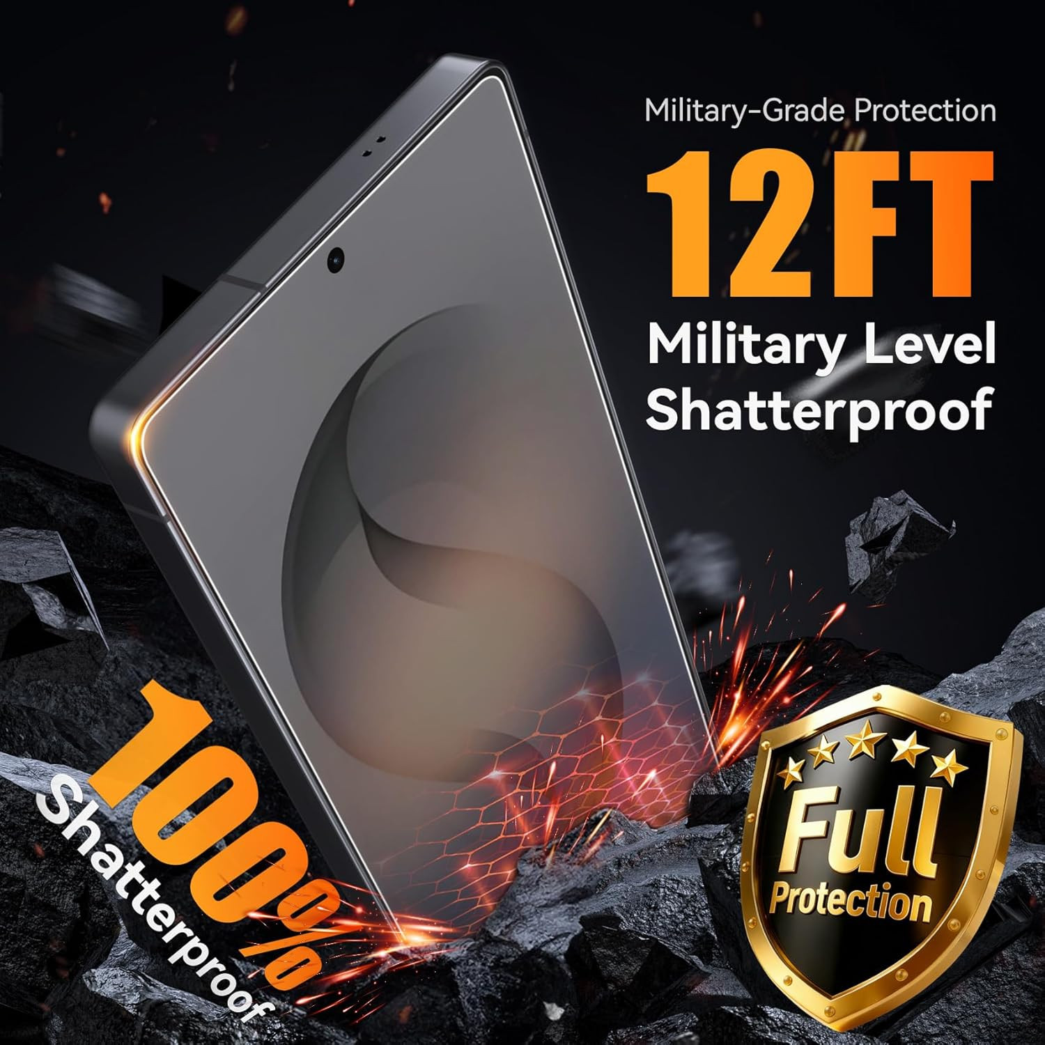 3 Pack Tempered Glass Screen Protector for Samsung Galaxy S26 Ultra with 3 Pack