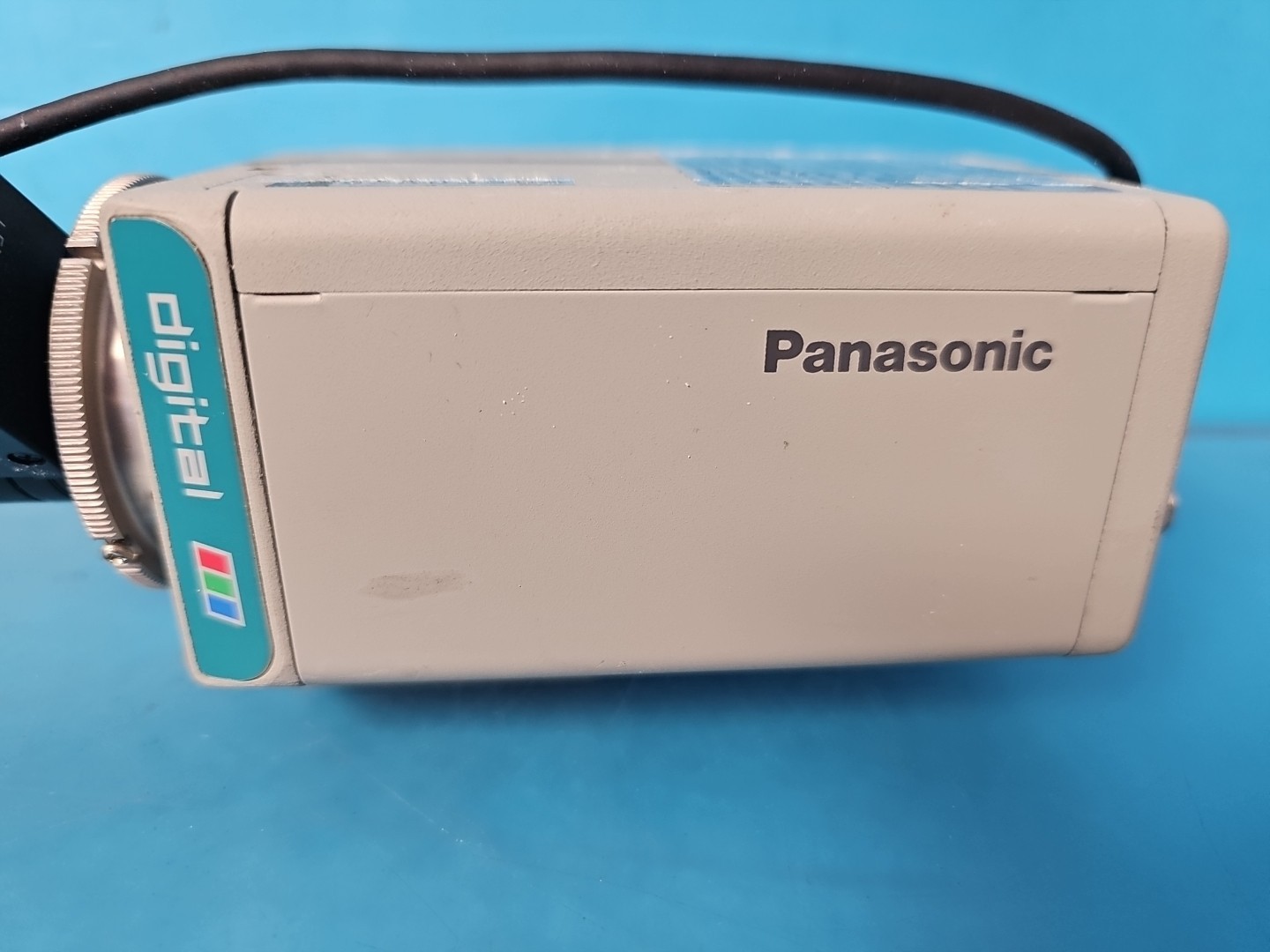 Panasonic Color CCTV Camera Model WVCP-234 Digital Tamron Lens 24v Used Works
