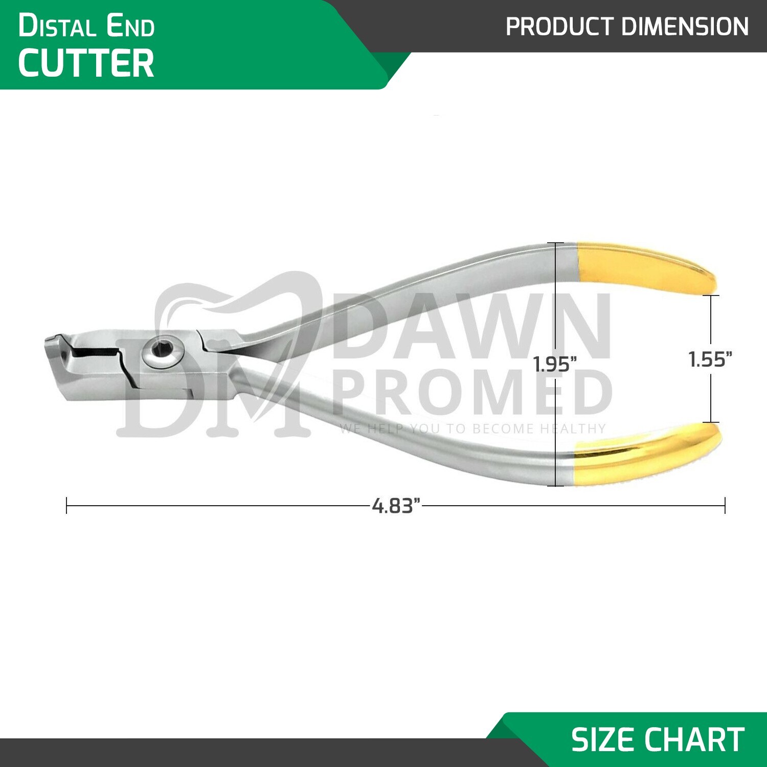 TC Distal End Cutter Plier Hold & Cut Soft and Hard Wire Orthodontic Instruments