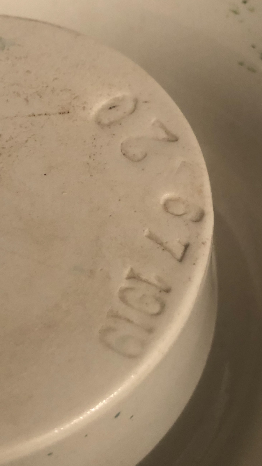 VINTAGE RARE c.1919 CERAMIC "HOWEL'S ORANGE-JULEP 5c" SODA FNT SYRUP DISPENSER