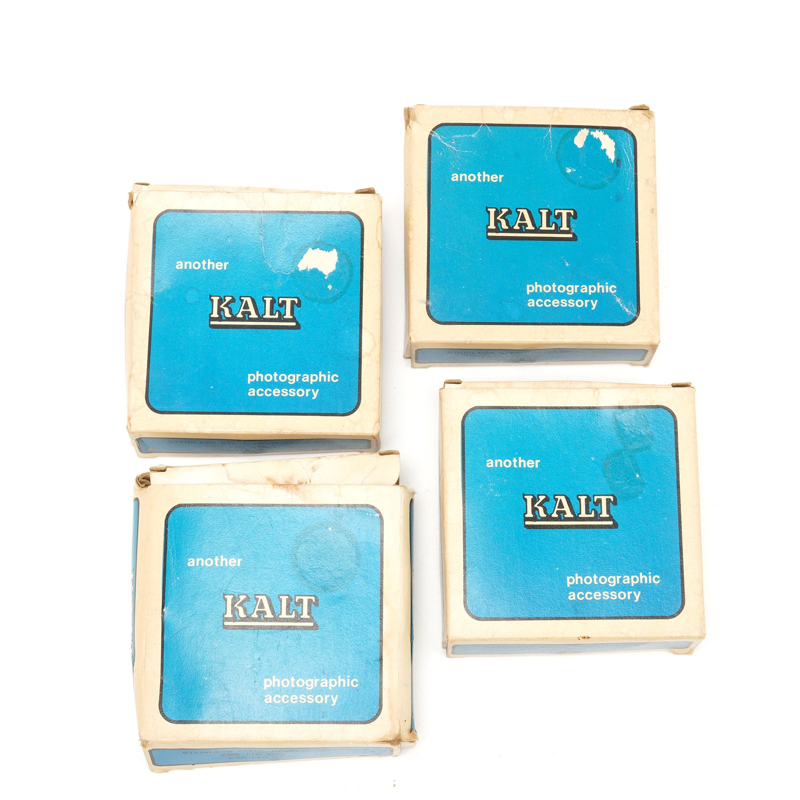 Set of 4 110 Stainless Steel Developing Reel