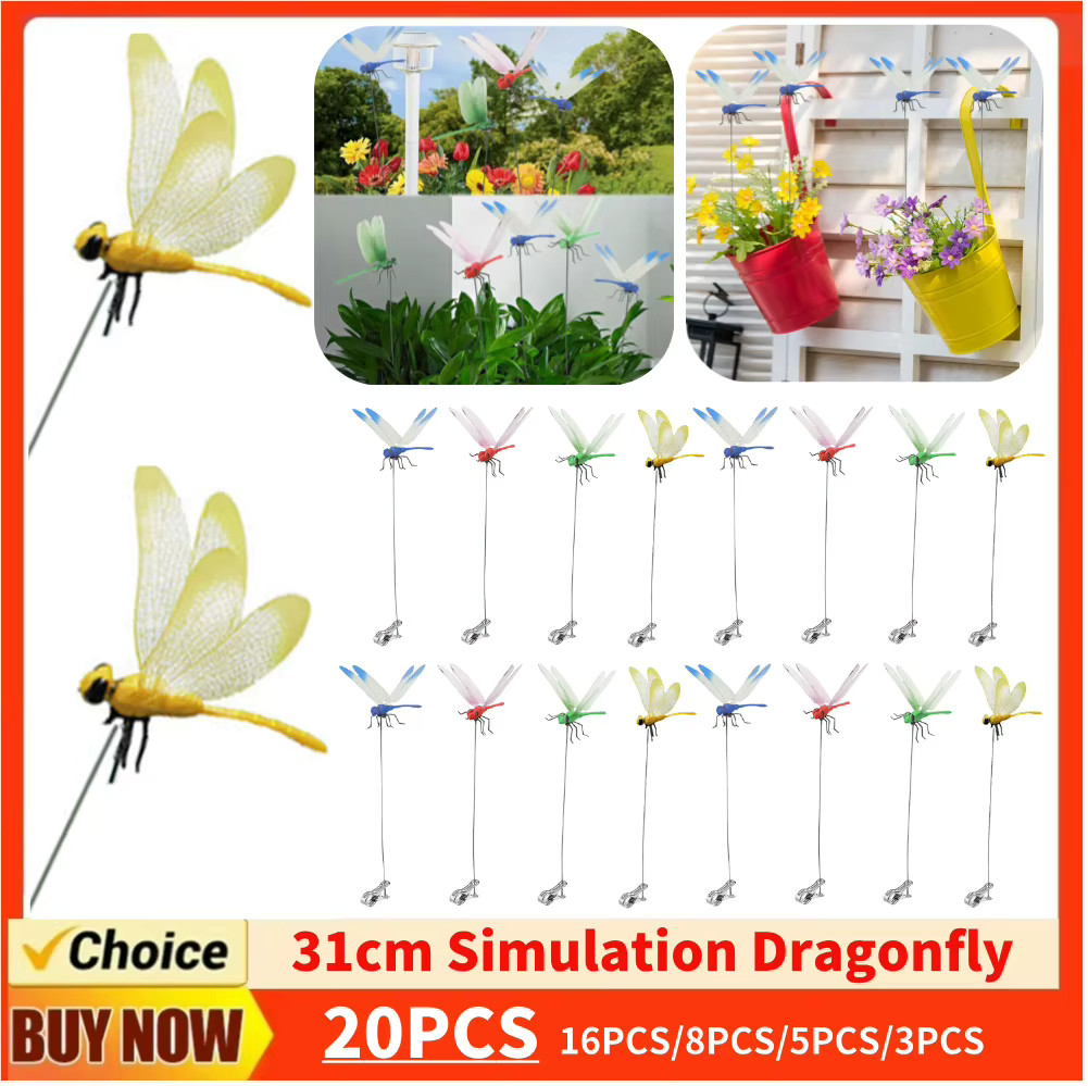 Natural Insect Repellent Charm Dragonfly Clip Bug Repellent Clip Charm 🦟