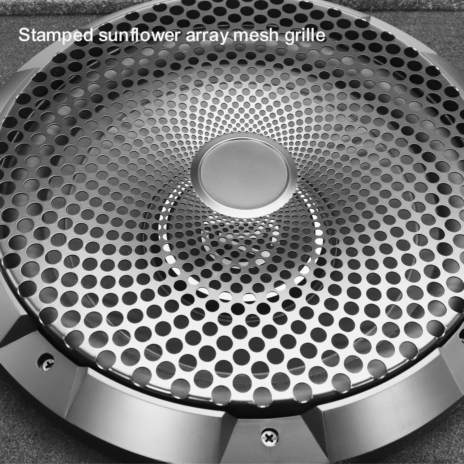 Recoil SG-10 10-Inch High Excursion Black Steel Mesh Subwoofer Grille