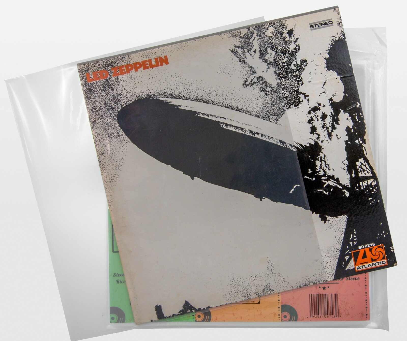 100 Clear Plastic LP Outer Sleeves 3 Mil. HIGH QUALITY Vinyl Record Album Covers