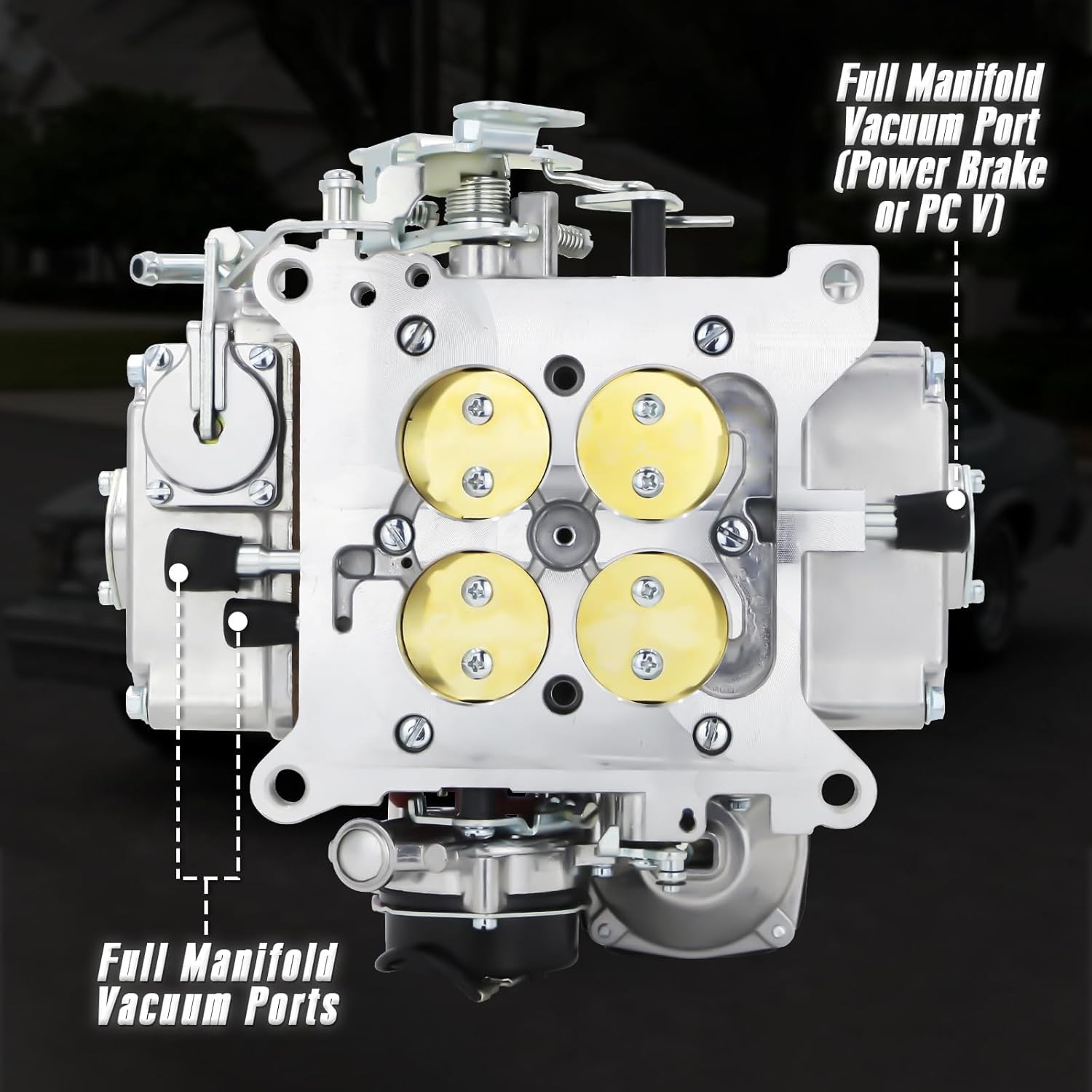 4 Barrel Carburetor Street Warrior for 0-80457S Holley 4160 Performance 600 CFM