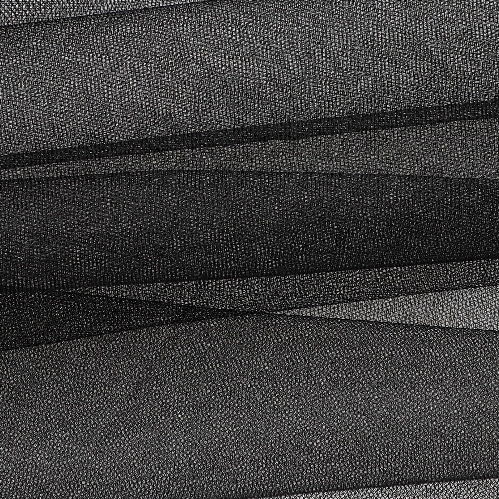 1 Tier Black Lace Veil Bridal Wedding Dress Veil Classic Sheer Bride Long Sha...