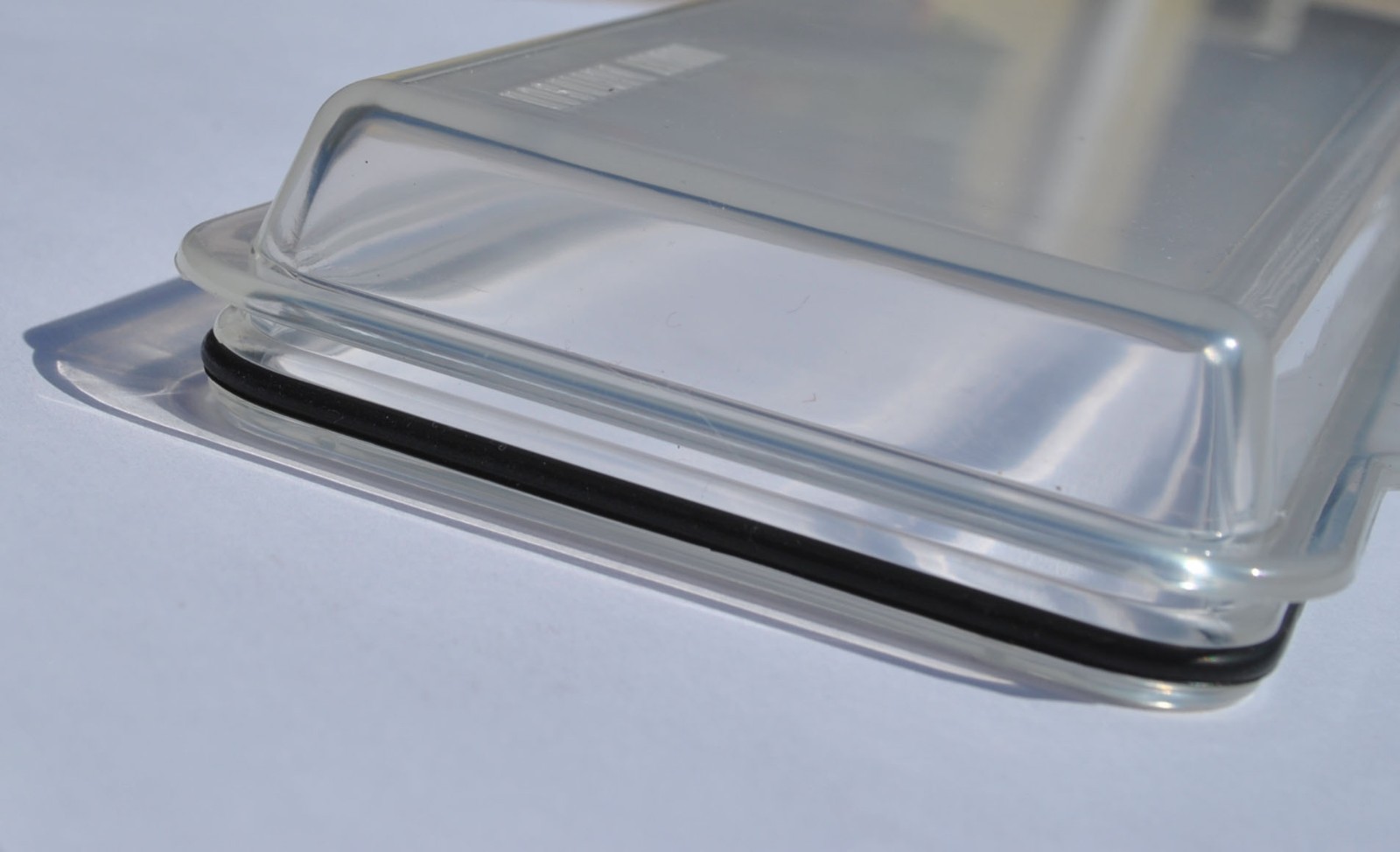 Clear Single Din Radio Cover Marine Waterproof Splashguard Fits Harley Davidson