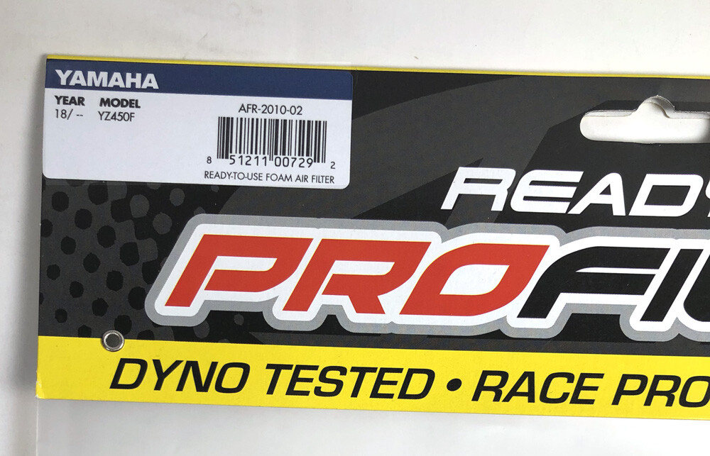 2018-2023 Yamaha YZ 450 250 Air Filter Maxima Pro YZ 450FXYZ450 F YZ250 F 450F