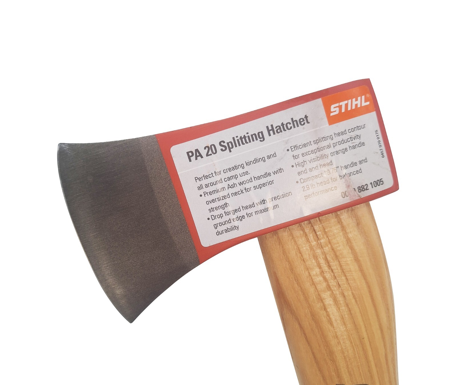 GENUINE Stihl PA20 Pro Splitting Hatchet 0000 882 1005, FREE SHIPPING!