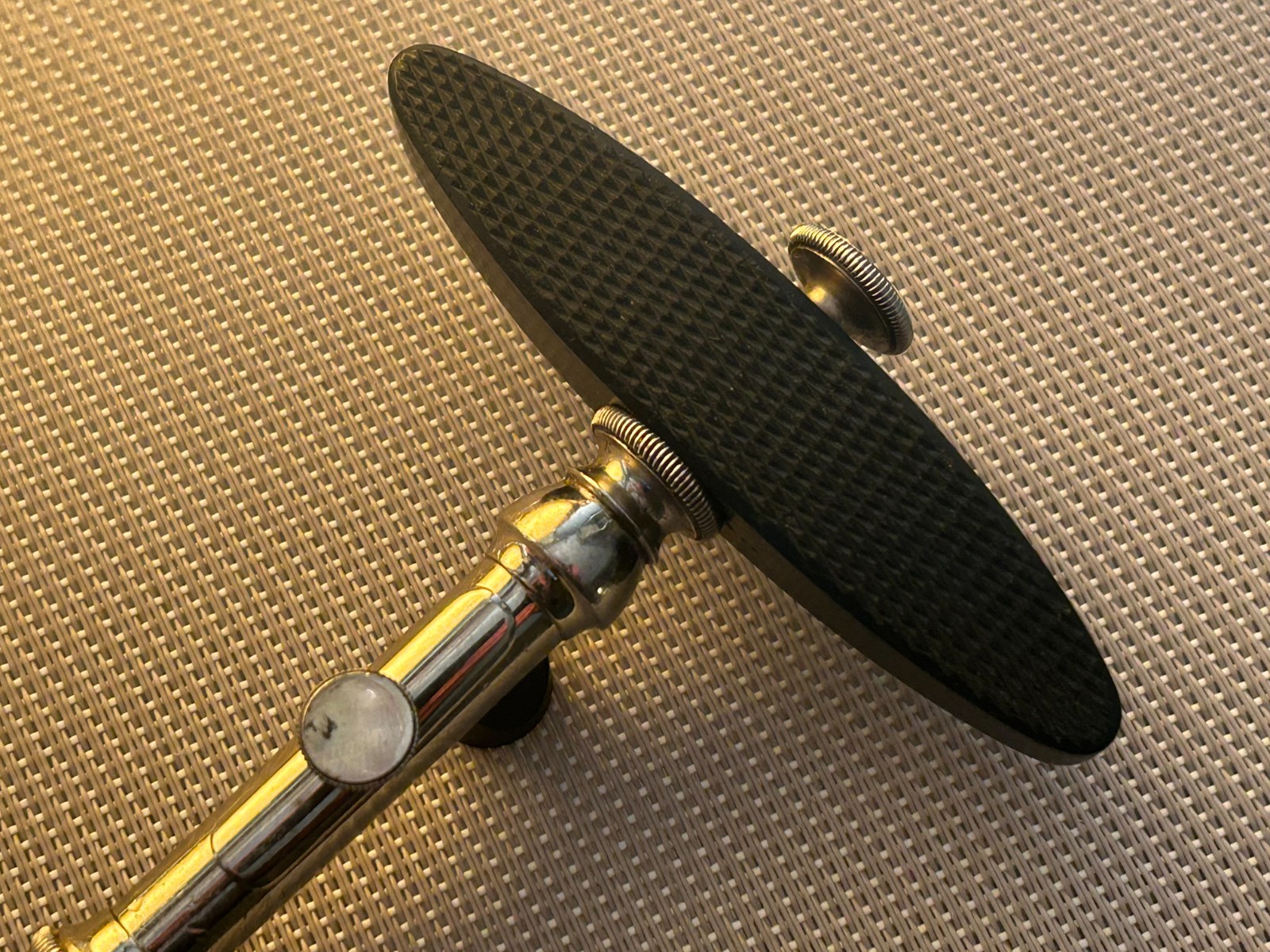 Antique Surgical Trepanation Tool / Germany ? / 19th century / Wood Ebony Handle