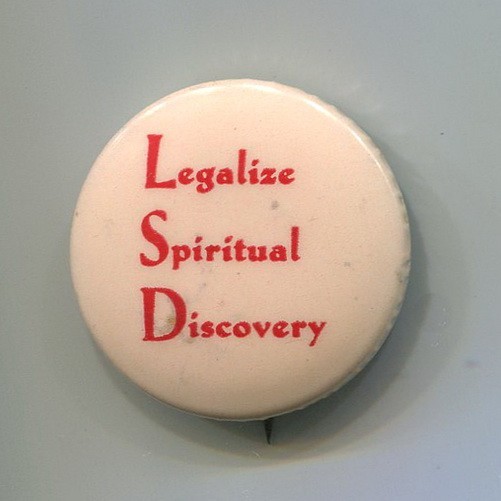 Mid 1960s  LSD  Legalize Spiritual Discovery  Hippie  Peace Love  Acid Cause Pin