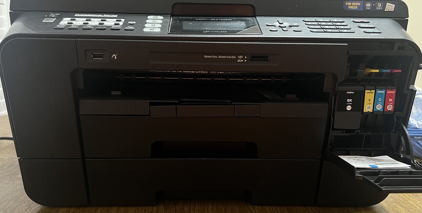 Brother MFC-J6710DW Professional Inkjet All-In-One Printer, Working, Great Price