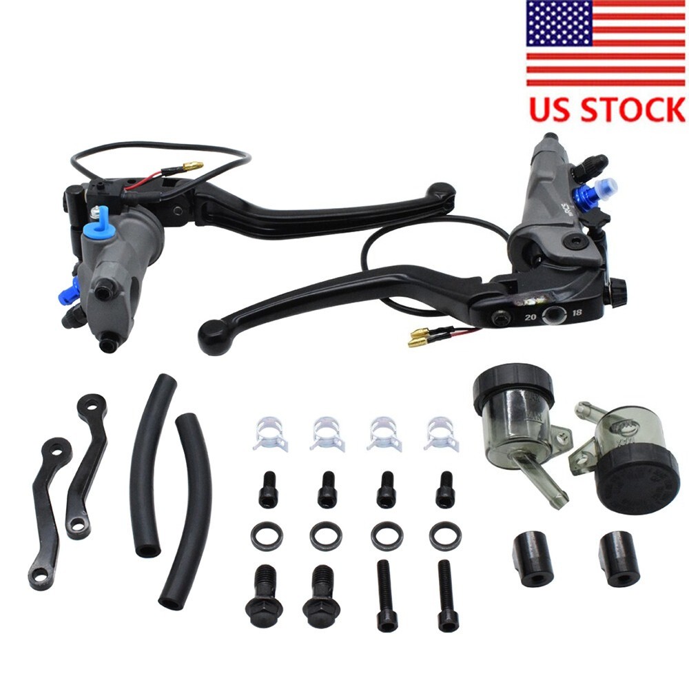 Universal CNC Hydraulic Brake Clutch Lever Master Cylinder Pump for Honda Harley
