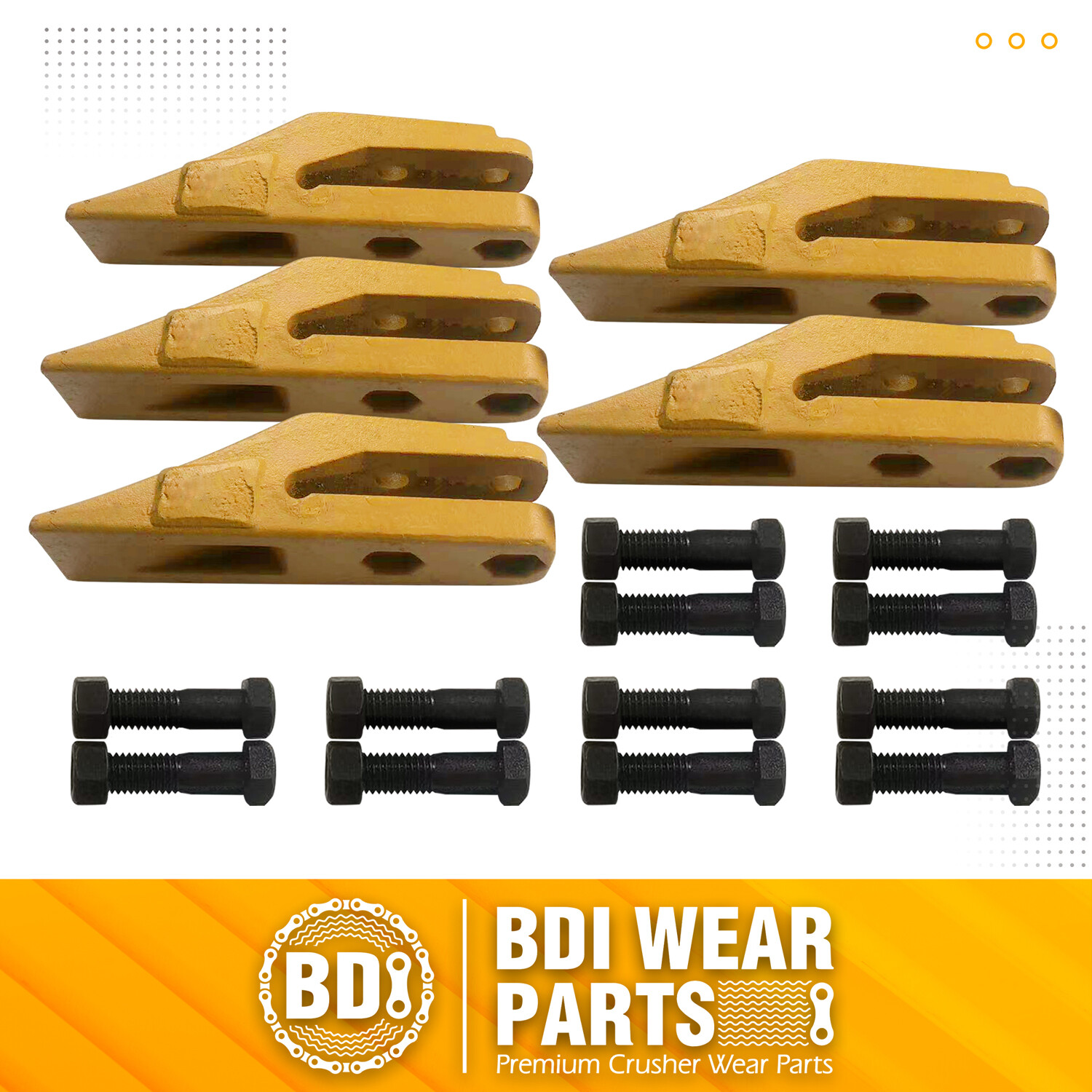 6684447 Bobcat Style Skid Steer Backhoe Bolt On Tooth Unitooth - 5/10 PK