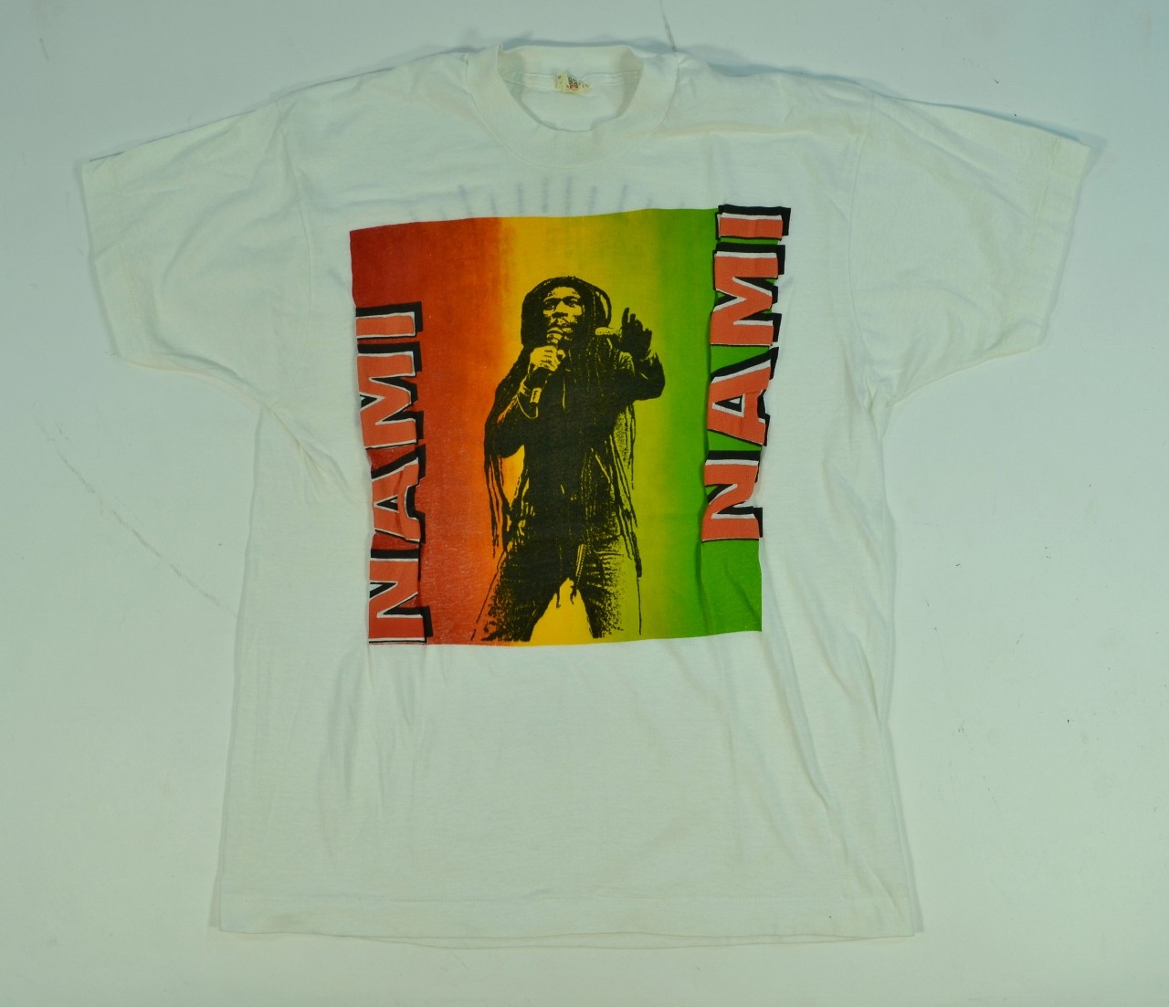 VTG Nami Reggae Jamaazima Single Stitch Jamaica Stand & Be Counted 80's 90's