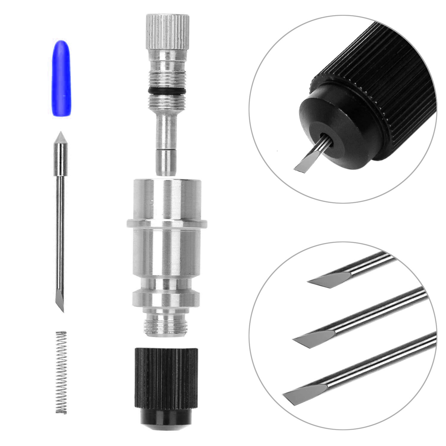 Graphtec Blade Holder Base with 30pcs Blade Vinyl Cutter Compatible CB09 CB09U