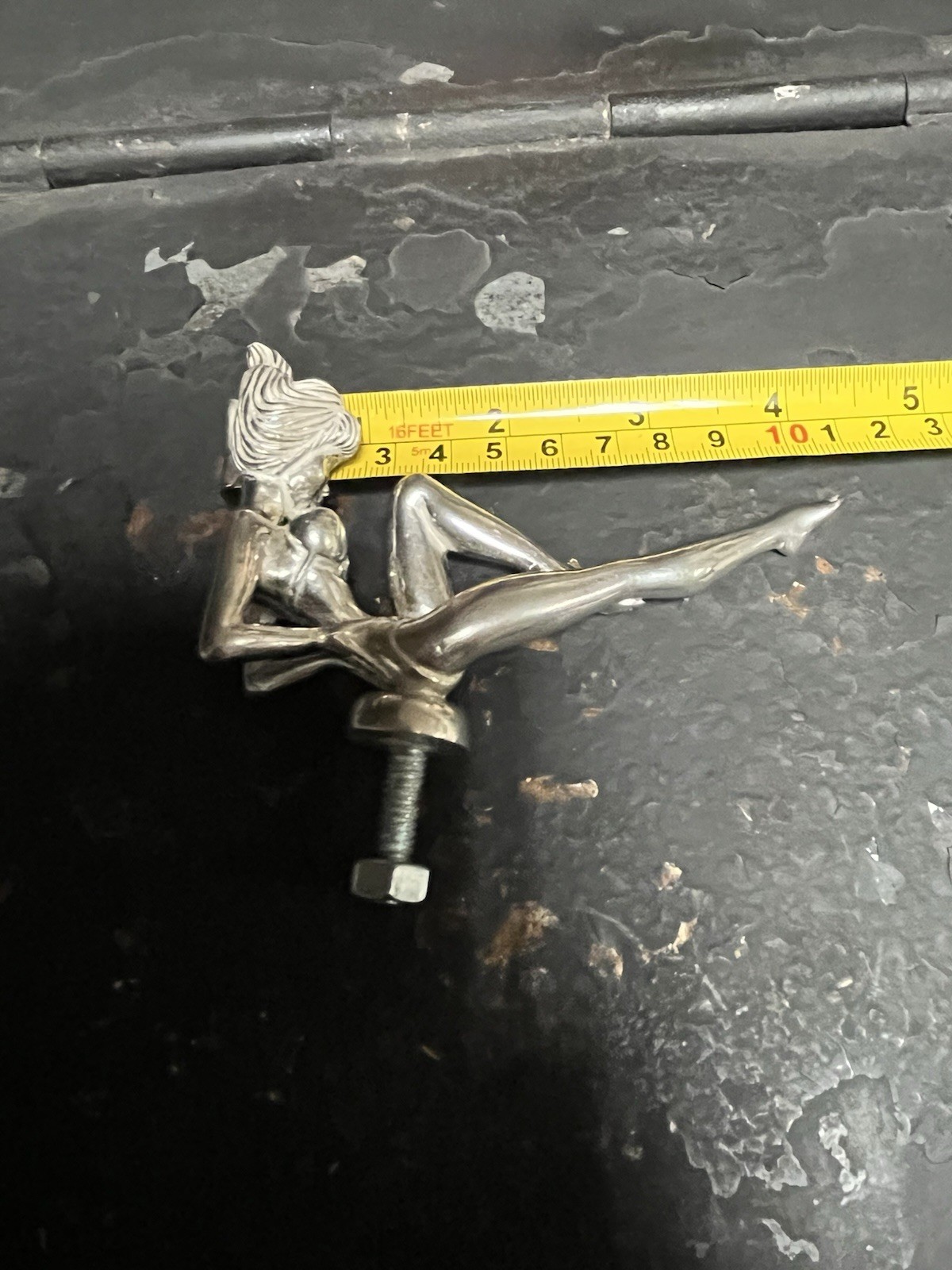 rare sexy Girl Stripper Great For ratrod car hood ornament ￼ motorcycle fender