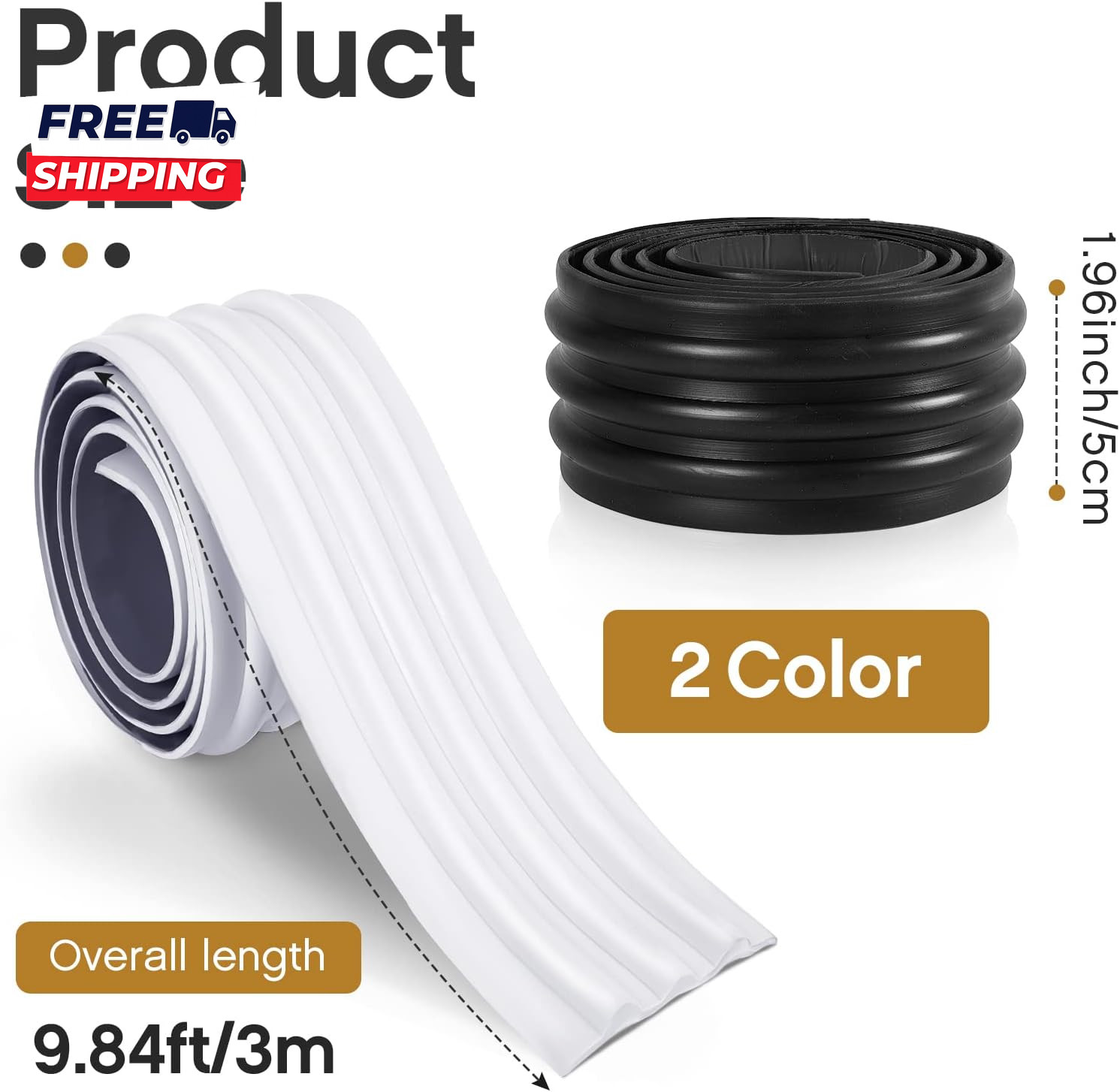 2 Rolls Self Adhesive DIY Keel Guard for Fiberglass and Aluminum Boats Protector