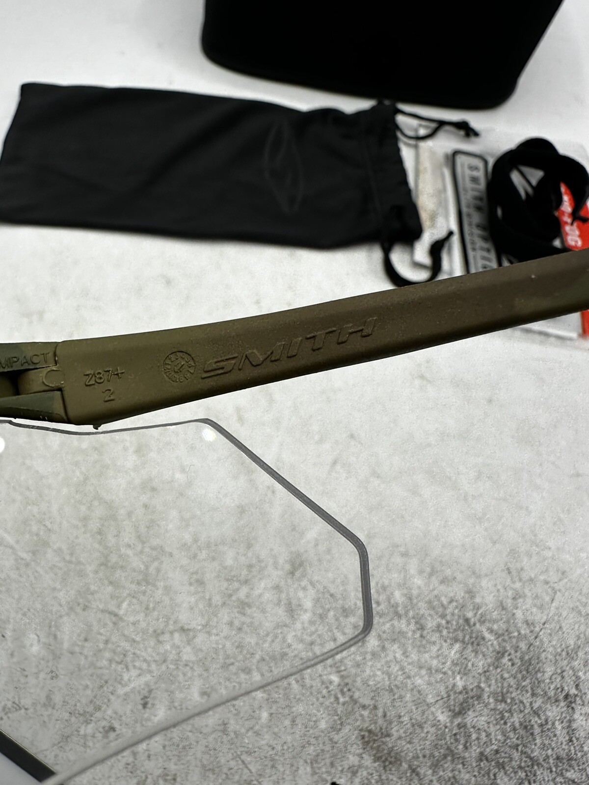 Smith Optics AEGIS Frame, Clear Lens Shooting Glasses Multicam OCP APEC