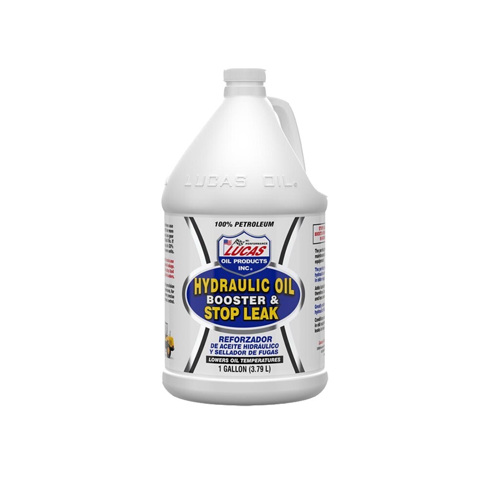 LUCAS OIL 10018 HYDRAULIC OIL BOOSTER & STOP LEAK 1 GALLON - 4 PACK