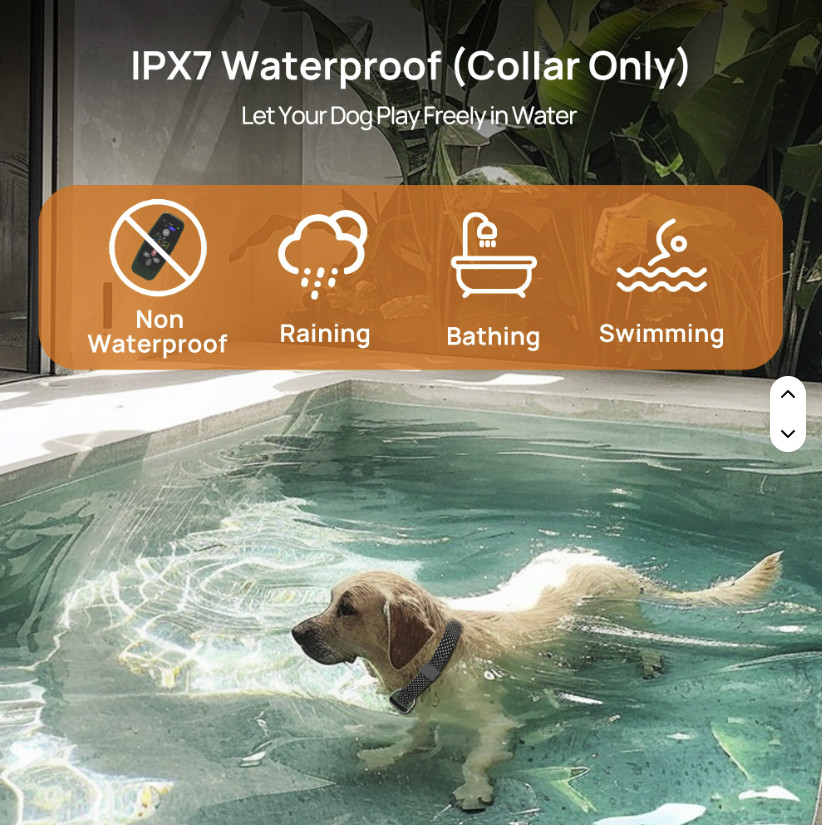 TQT 4-in-1 Wireless Dog Fence System Electric Dog Fence with Training Collar